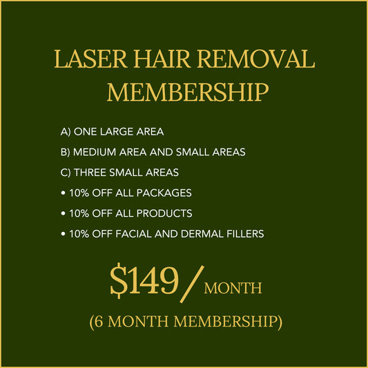 Laser Hair Removal Membership